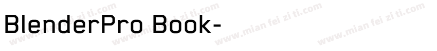 BlenderPro Book字体转换